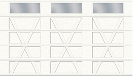 X Layout, Flat - 3 bays