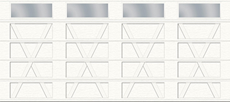 X Layout, Flat - 4 bays